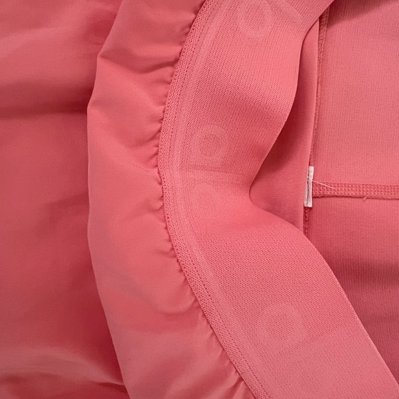 Alo Set: Aces Tennis Skirt (S) Crop Bra Top (S) Pink Strawberry Lemonade - Picture 5 of 8